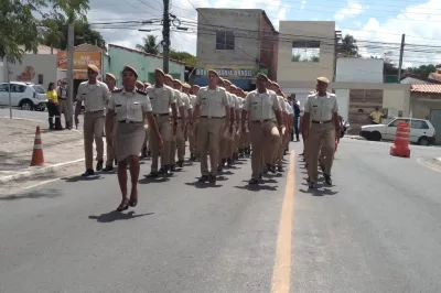 Alagoinhas: Quarto Batalhão realiza solenidade de formatura dos novos soldados da PMBA