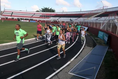 Pista de atletismo do Carneirão será liberada para cooper e práticas esportivas durante a semana