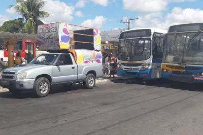 Rodoviários paralisam atividades em Alagoinhas