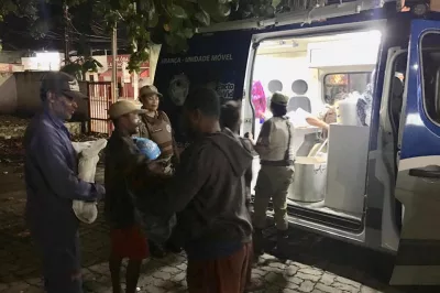 Alagoinhas: Quarto Batalhão realiza ação solidária com moradores de rua