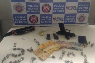 Alagoinhas: Homem é preso em flagrante com pistola de uso restrito