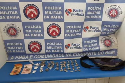 Adolescente de 16 anos é apreendido com drogas em Alagoinhas
