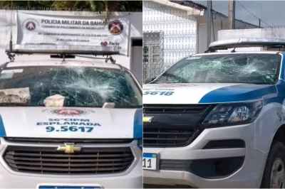 Homem depreda duas viaturas e acaba baleado por policial em Esplanada