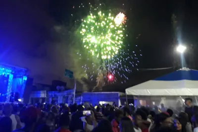 Alegria e tranquilidade marcaram a festa de Réveillon em Alagoinhas