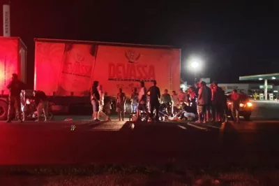 Alagoinhas: Acidente com moto deixa homem ferido na BR-101