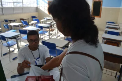 Candidatos realizam provas para os cargos de nível médio e técnico do Concurso da Prefeitura