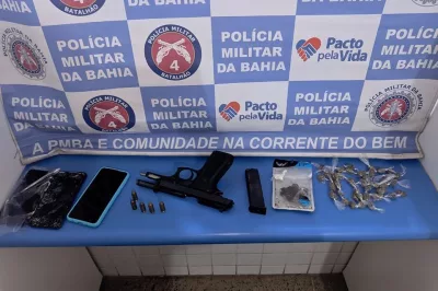 Trio suspeito de integrar quadrilha de assalto a ônibus em Alagoinhas é preso por policiais da CETO
