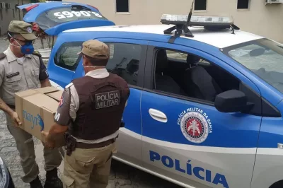 Alagoinhas: Quarto Batalhão realiza primeira etapa da entrega de donativos aos lares de idosos