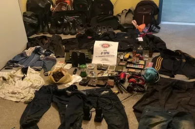 Policiais do Quarto Batalhão recuperam bens roubados em assalto a ônibus interestadual