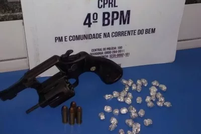 Policiais da CETO prendem homem com arma e drogas na mochila em Alagoinhas