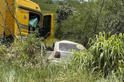 Acidente deixa três vítimas fatais na BR-101, em Esplanada