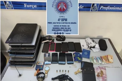 Policiais do Quarto Batalhão frustram assalto e prendem suspeito no centro de Alagoinhas