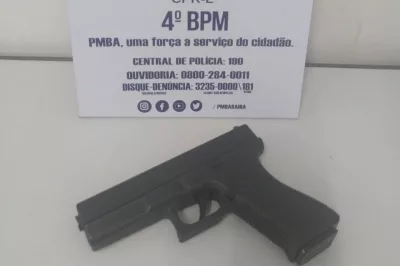 Jovem é preso e adolescente é apreendido suspeitos de tentativa de roubo em Alagoinhas
