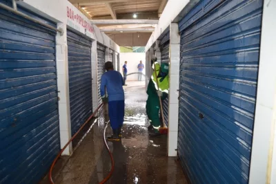Alagoinhas: Prefeitura realiza faxinaço na Central de Abastecimento