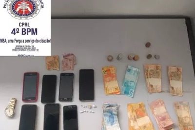 Alagoinhas: Polícia Militar realiza prisão e apreende celulares na Santa Terezinha