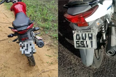 Alagoinhas: Policiais do Quarto Batalhão localizam duas motocicletas roubadas