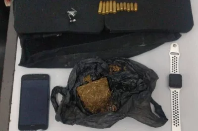 Polícia Militar apreende veículo, munições e colete balístico em Alagoinhas