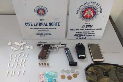 Suspeito de tráfico morre em confronto com policiais na zona rural de Alagoinhas