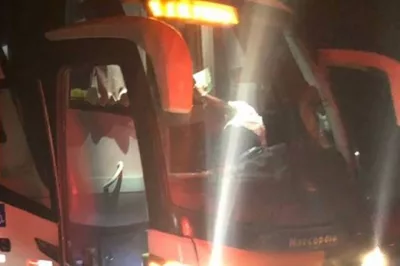 Mais um ônibus interestadual é assaltado na BR-101