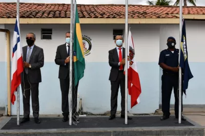 Alagoinhas: Prefeitura comemora o 7 de Setembro com ato cívico e hasteamento de bandeiras