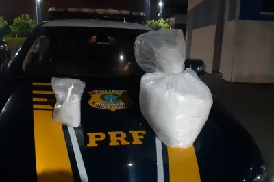 Alagoinhas: PRF apreende cocaína escondida dentro de carro na BR 101