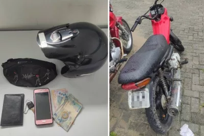 Alagoinhas: Polícia Militar recupera moto roubada e prende homem por receptação