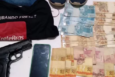 Jaguaquara: Polícia Militar recupera dinheiro após assalto em frente à delegacia