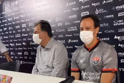 Dado elogia estrutura do Vitória e revela ambição para temporada: “Quero construir minha história”