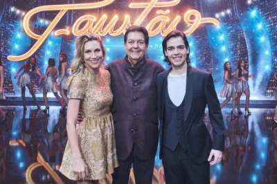 Faustão faz pré-estreia do seu novo programa na Band; veja vídeo