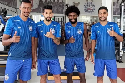 Com novatos e retornos, Bahia se reapresenta para a temporada 2022
