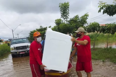 Chuvas elevam nível de rios e provocam danos no Maranhão