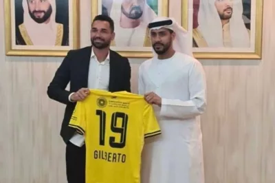 Após deixar o Bahia, atacante Gilberto assina com Al Wasl