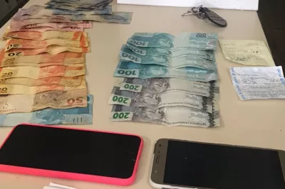 PM localiza dupla que fazia compras com notas falsas