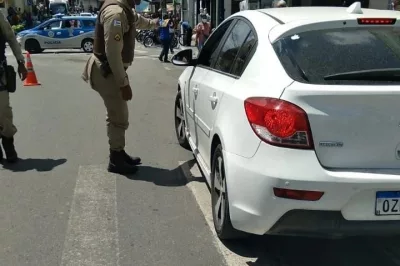 Alagoinhas: Policiais do Quarto Batalhão realizam a Operação Trânsito Seguro