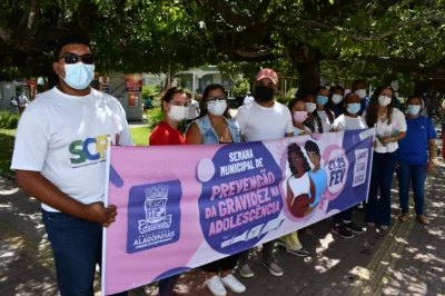 Semana municipal de combate à gravidez na adolescência mobiliza sociedade alagoinhense sobre a importância da prevenção