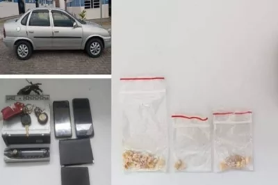 Mulher e homem são presos por tráfico de drogas e roubo em Alagoinhas