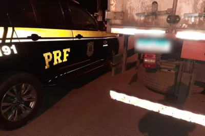 Condutor de caminhão furtado é preso na Bahia; profissional diz que não sabia da irregularidade