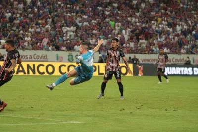 Atlético de Alagoinhas é goleado pelo Fortaleza e dá adeus à Copa do Nordeste