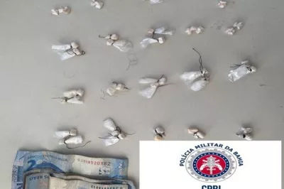 Alagoinhas: Mulher é presa por policiais do 4º BPM e droga é apreendida