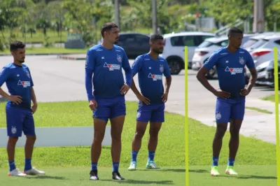 Com tático, elenco do Bahia inicia mais uma semana de preparação para a Série B