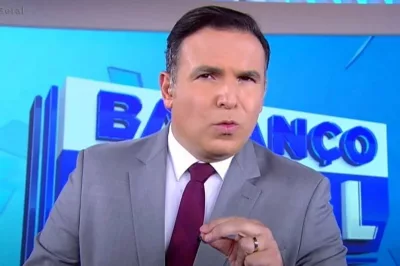 Reinaldo Gottino é substituído às pressas do Balanço Geral após passar mal
