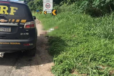 Corpo de homem é encontrado à margem da BR-324