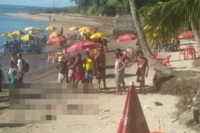 Homem é morto a tiros em plena luz do dia em praia de Ilhéus