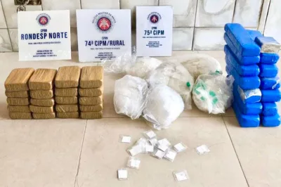 Suspeito é preso com 17kg de droga na BR-407, em Juazeiro