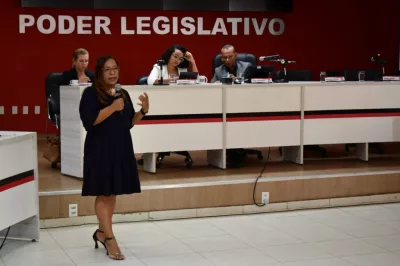 Relatório anual de gestão 2021 e prestação de contas do 3° quadrimestre de 2021 da Sesau são apresentados na Câmara de Vereadores