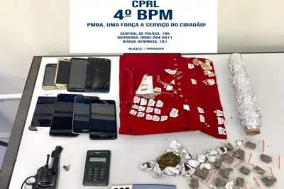 Alagoinhas: Polícia Militar apreende arma e drogas na Santa Terezinha