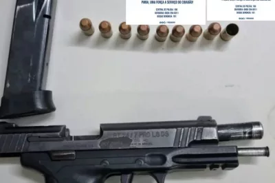 Alagoinhas: policiais do 4° BPM, com o apoio da Rondesp Leste, apreendem arma de fogo