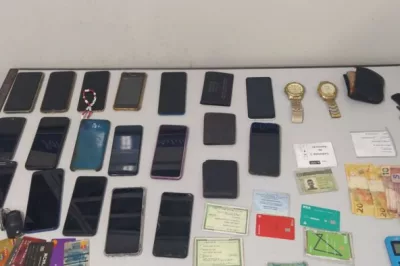 Cinco pessoas são presas com 16 celulares furtados em show