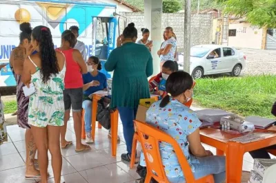 Alagoinhas: Moradores do Vila de São Pedro recebem atendimentos do projeto Saúde Mais Perto
