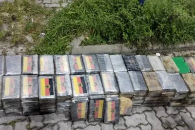 Em piso falso, PM encontra R$ 4,6 milhões em pasta base de cocaína